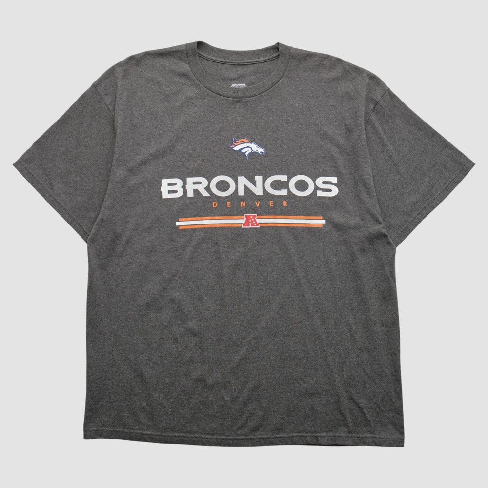 Denver Broncos 2010s T-shirt - Dark Heather Gray T-shirts