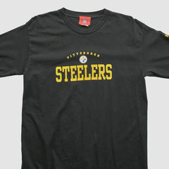 Pittsburgh Steelers NFL 2000s Long Sleeve T-shirt - Black T-shirts