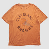 Cleveland Browns Reebok 2010s T-shirt - Orange T-shirts