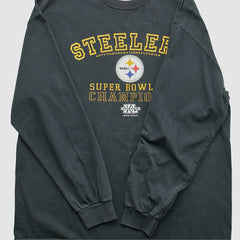 Pittsburgh Steelers Alstyle 2006 Long Sleeve T-shirt - Black T-shirts