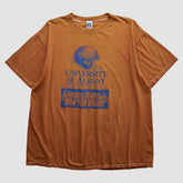 New York Giants Russell 90s T-shirt - Orange T-shirts