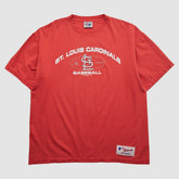 St. Louis Cardinals Majestic 2000 T-shirt - Red - Vintage T-shirts