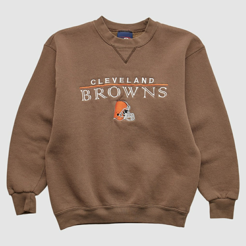 Cleveland Browns Pro Player 2000s Pullover Sweatshirt - Brown Pullover