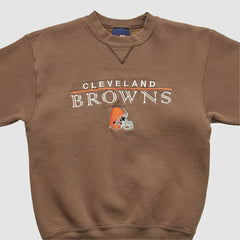 Cleveland Browns Pro Player 2000s Pullover Sweatshirt - Brown Pullover