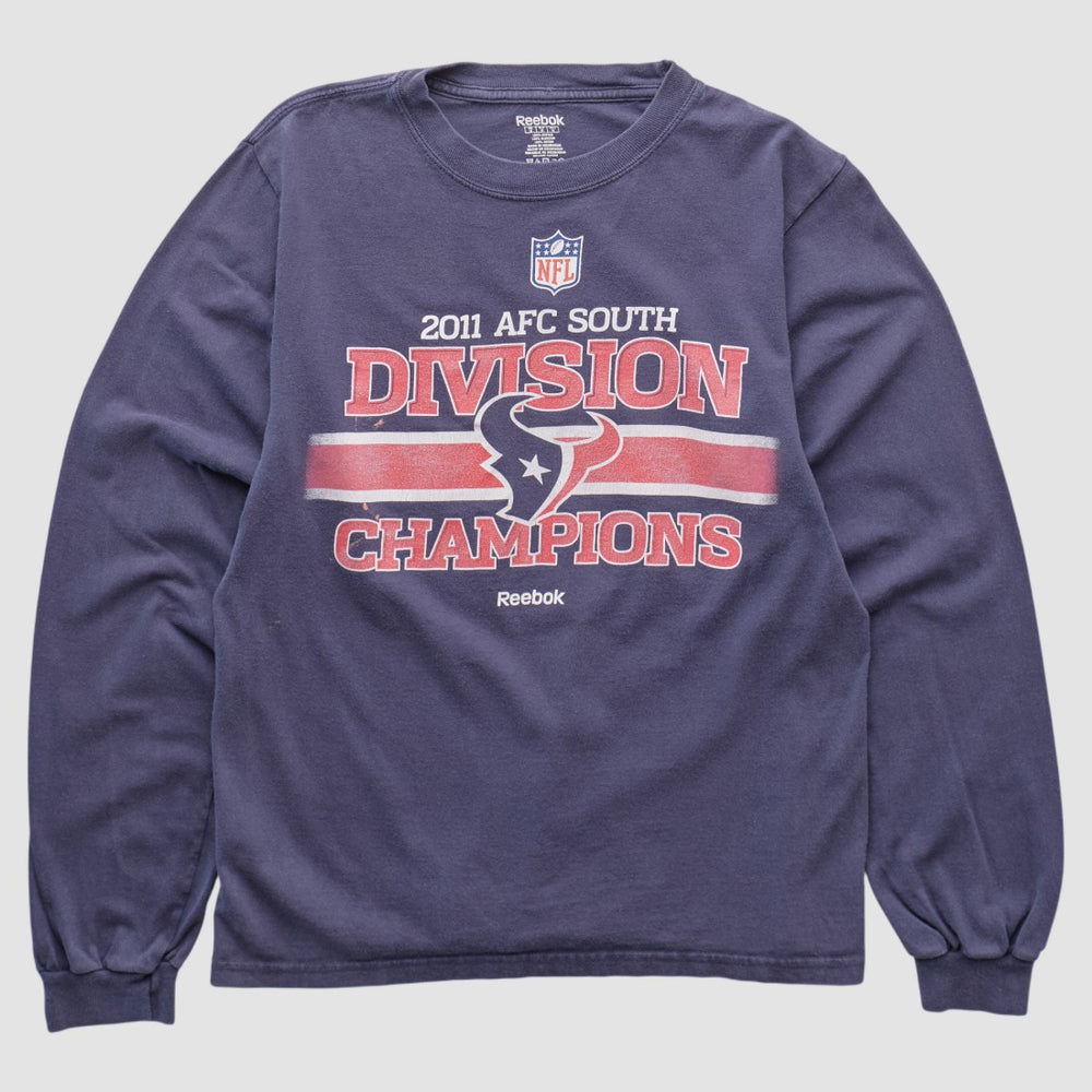 Houston Texans Reebok 2011 Long Sleeve T-shirt - Navy T-shirts