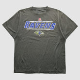 Baltimore Ravens NFL 2000s T-shirt - Dark Heather Gray T-shirts