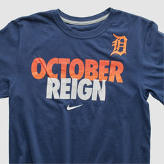 Detroit Tigers Nike 2010s T-shirt - Navy - Vintage T-shirts