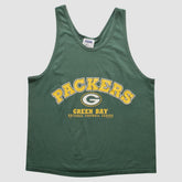 Green Bay Packers CSA 90s Tank - Green Tanks