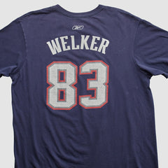 New England Patriots Reebok 2000s T-shirt - Navy T-shirts