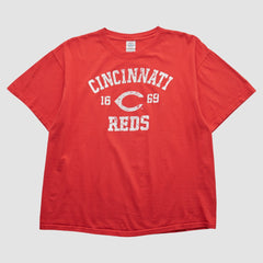 Cincinnati Reds Delta 2010s T-shirt - Red - Vintage T-shirts