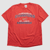 St. Louis Cardinals CSA 2005 T-shirt - Red - Vintage T-shirts