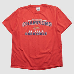 St. Louis Cardinals CSA 2005 T-shirt - Red - Vintage T-shirts