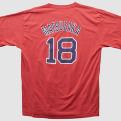 Boston Red Sox Majestic 2000s T-shirt - Red - Vintage T-shirts