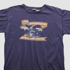 Denver Broncos Pro Edge 2000s T-shirt - Navy T-shirts