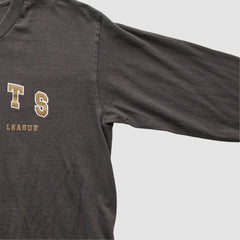 New Orleans Saints NFL 2000s Long Sleeve T-shirt - Charcoal T-shirts