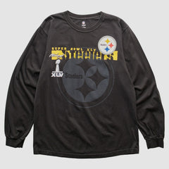 Pittsburgh Steelers NFL 2011 Long Sleeve T-shirt - Black T-shirts