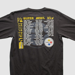 Pittsburgh Steelers NFL 2011 Long Sleeve T-shirt - Black T-shirts