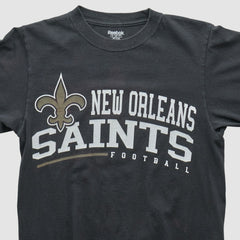 New Orleans Saints Reebok 2000s Long Sleeve T-shirt - Black T-shirts