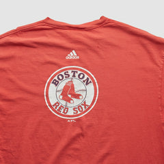 Boston Red Sox Adidas 2000s T-shirt - Red - Vintage T-shirts