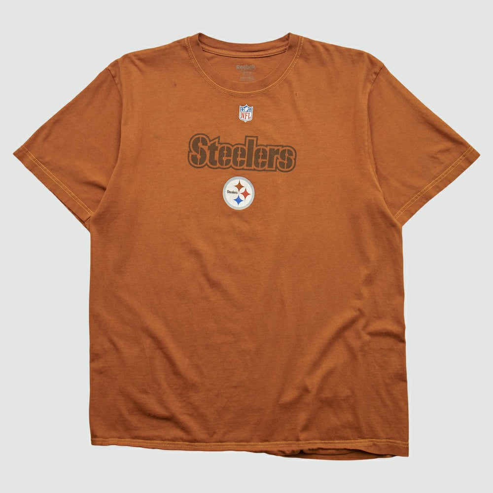 Pittsburgh Steelers Reebok 2000s T-shirt - Orange T-shirts