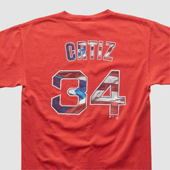 Boston Red Sox Lee Apparel 2000s T-shirt - Red - Vintage T-shirts