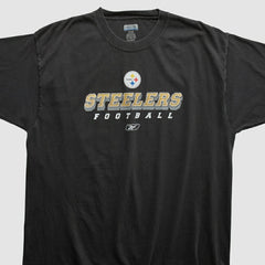 Pittsburgh Steelers Reebok 2000s T-shirt - Black T-shirts