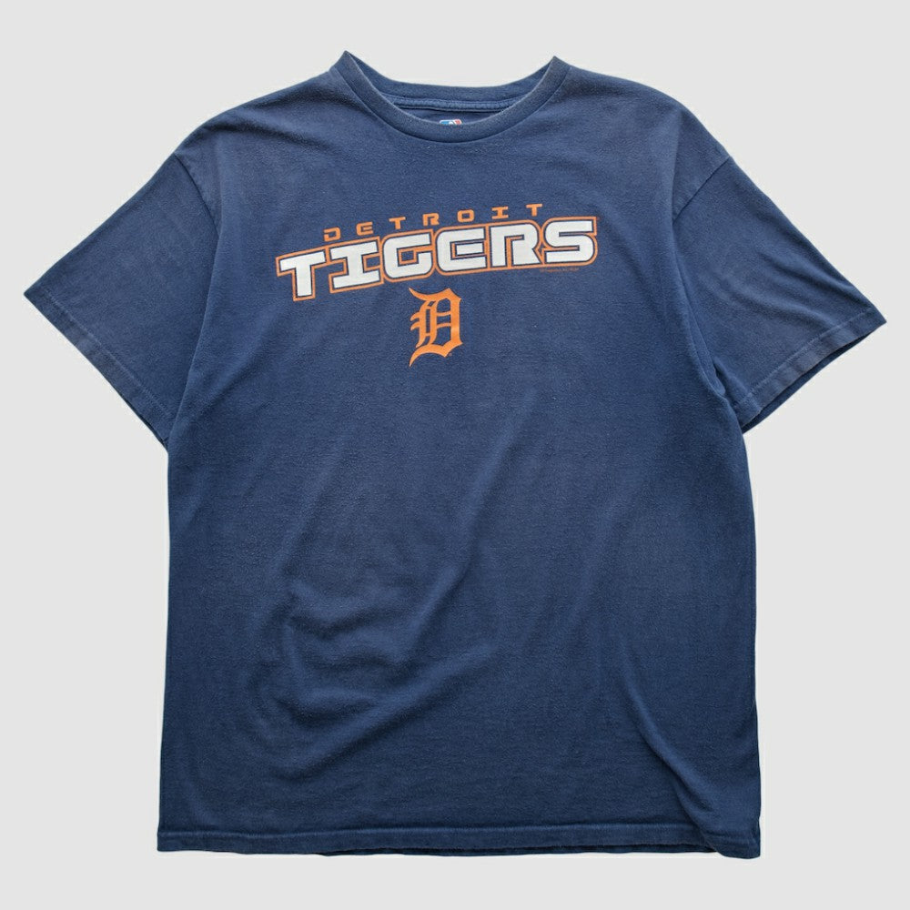 Detroit Tigers Genuine merchandise 2010s T-shirt - Navy - Vintage T-shirts