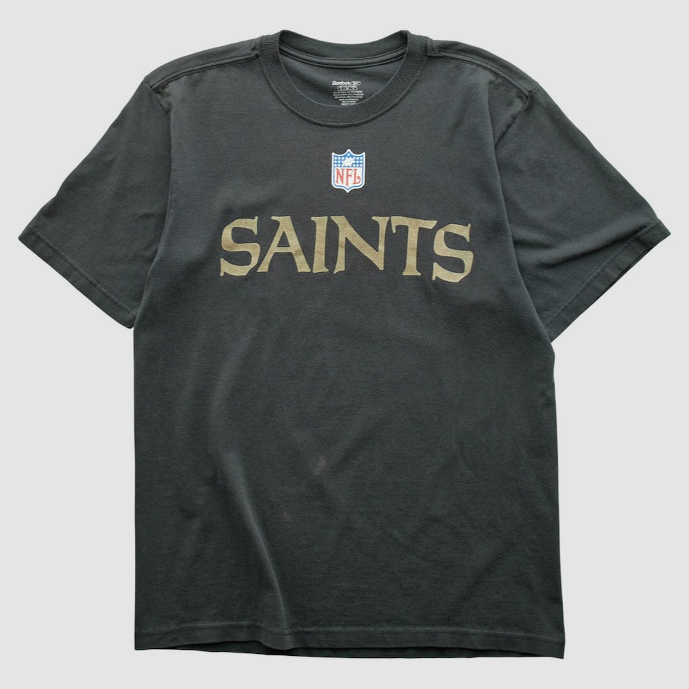 New Orleans Saints Reebok 2000s T-shirt - Charcoal T-shirts