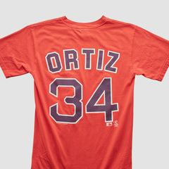 Boston Red Sox Lee Apparel 2000s T-shirt - Red - Vintage T-shirts