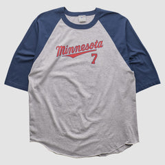 Minnesota Twins MLB 2000s T-shirt - Heather Gray - 2XVintage T-shirts