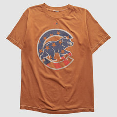 Chicago Cubs Majestic 2000s T-shirt - Orange - Vintage T-shirts