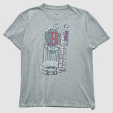 Boston Red Sox Majestic 2013 T-shirt - Heather Gray - Vintage T-shirts