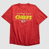 Kansas City Chiefs NFL 2000s T-shirt - Red T-shirts