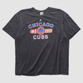 Chicago Cubs Majestic 2010s T-shirt - Black - Vintage T-shirts