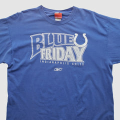 Indianapolis Colts Reebok 2000s Long Sleeve T-shirt - Blue T-shirts