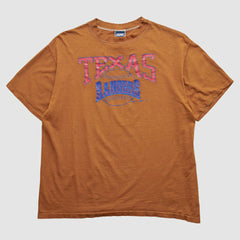 Texas Rangers Bike 90s T-shirt - Orange - Vintage T-shirts