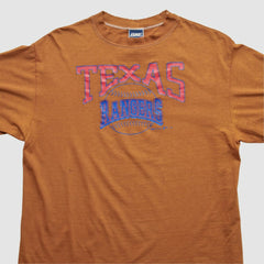 Texas Rangers Bike 90s T-shirt - Orange - Vintage T-shirts