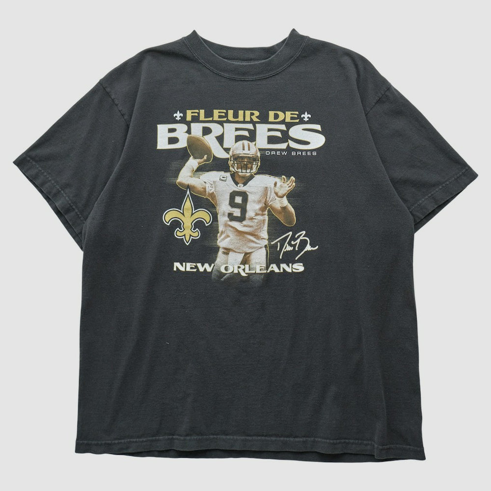 New Orleans Saints Reebok 2000s T-shirt - Black T-shirts