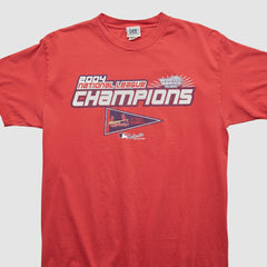 St. Louis Cardinals Lee Apparel 2004 T-shirt - Red - Vintage T-shirts