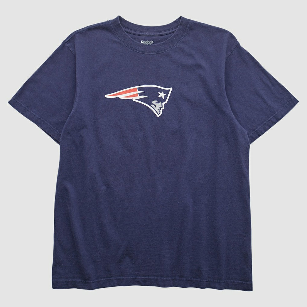 New England Patriots Reebok 2000s T-shirt - Navy T-shirts