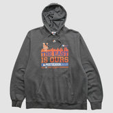 New York Mets Majestic 2015 Hooded Pullover Sweatshirt - Dark Heather Gray - XVintage Pullover