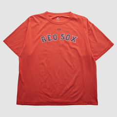 Boston Red Sox Majestic 2000s T-shirt - Red - 2XVintage T-shirts
