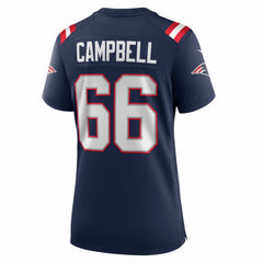 Will Campbell New England Patriots Women's Team Game Jersey - Navy Jerseys