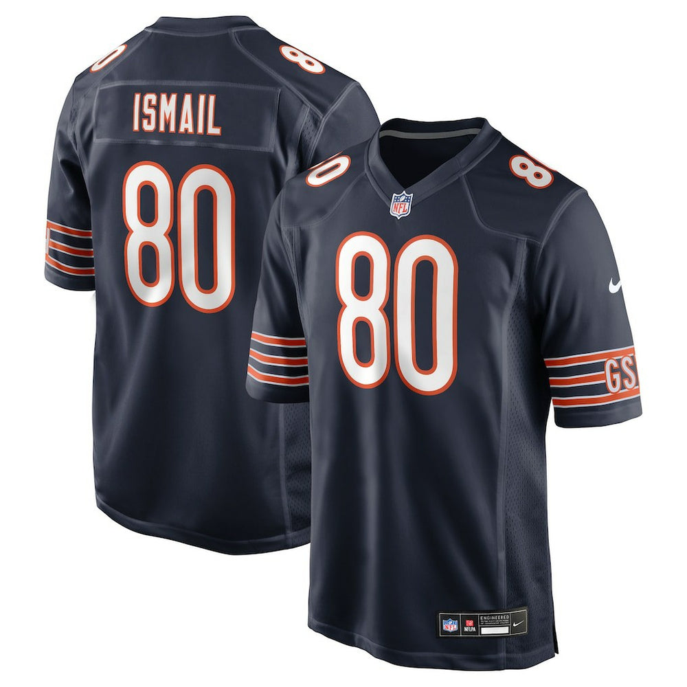 Qadir Ismail Chicago Bears Team Game Jersey - Navy Jerseys