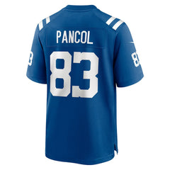Eli Pancol Indianapolis Colts Team Game Jersey - Royal Jerseys