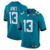 Tim Jones Jacksonville Jaguars Team Game Jersey - Teal Jerseys