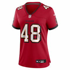 JT Gray Tampa Bay Buccaneers Women's Team Game Jersey - Red Jerseys
