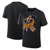 Jalen Brunson New York Knicks Start of Season T-Shirt Black