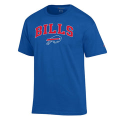 Buffalo Bills Champion Arch Over Logo T-Shirt - Royal T-shirts