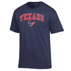 Houston Texans Champion Arch Over Logo T-Shirt - Navy T-shirts